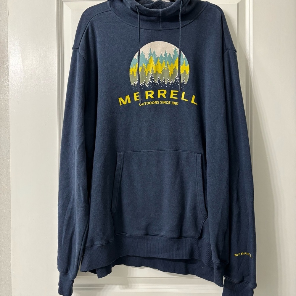 Merrell Navy Hoodie size XXL